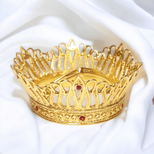 Kit Coroas G/PQ Nossa Senhora Auxiliadora e Menino Jesus - Imagem 8