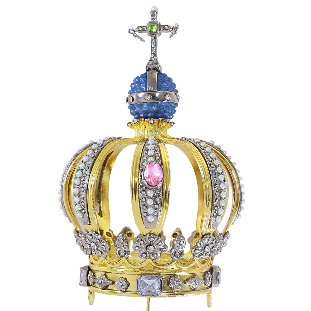 Coroa Rica de Nossa Senhora de Fátima P/imagens de 75cm