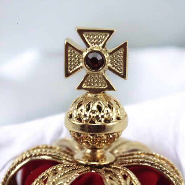 Coroa Tradicional Nossa Senhora de Fátima P/imagens de 35-40cm - Imagem 3