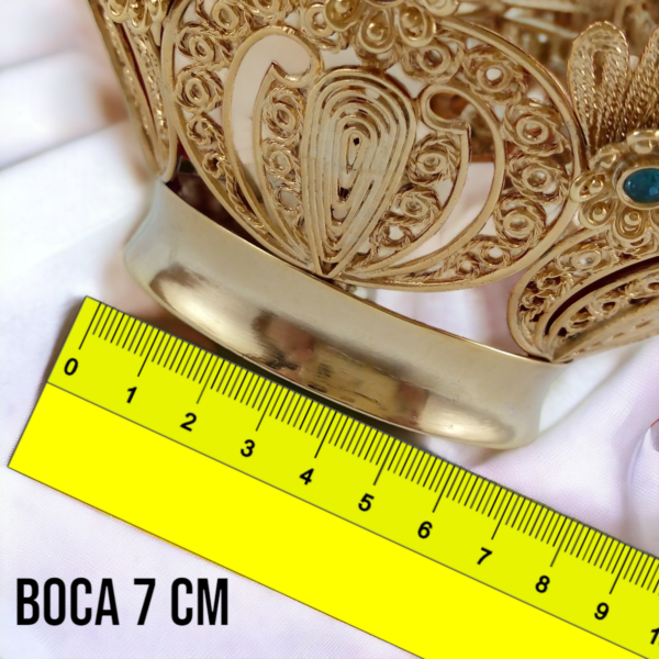 Coroa Tradicional Nossa Senhora de Fátima P/imagens de 1m - 1,20m - Imagem 4