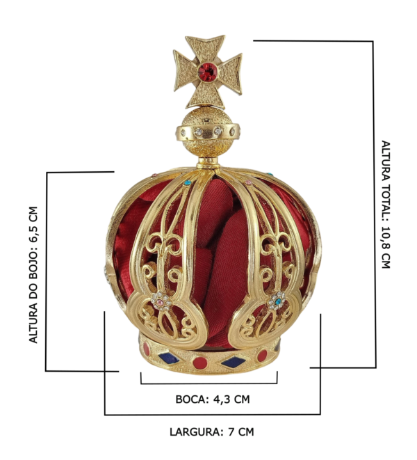 Coroa Nossa Senhora de Fátima para imagens de 50-60 cm - Imagem 4