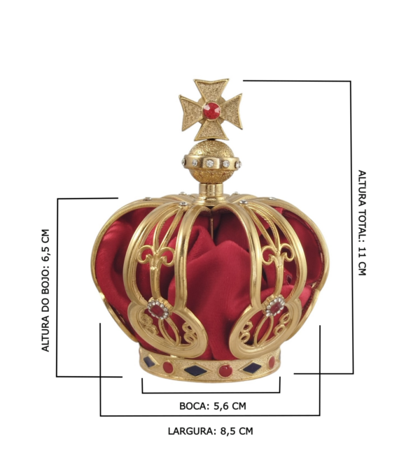 Coroa Nossa Senhora de Fátima para imagens de 70-80 cm - Imagem 4