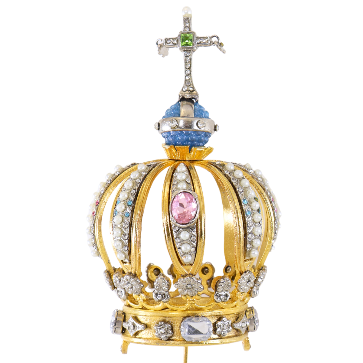 Coroa Rica de Nossa Senhora de Fátima P/imagens de 40cm