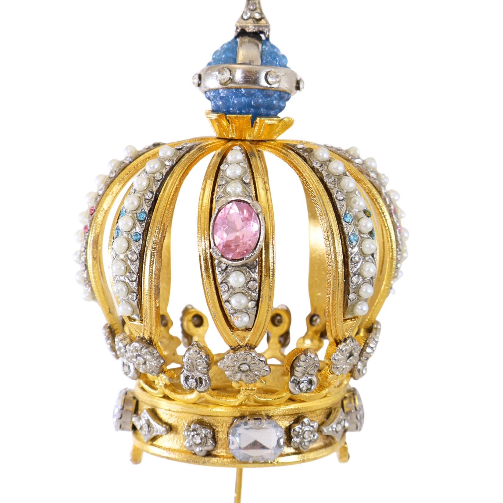 Coroa Rica de Nossa Senhora de Fátima P/imagens de 40cm